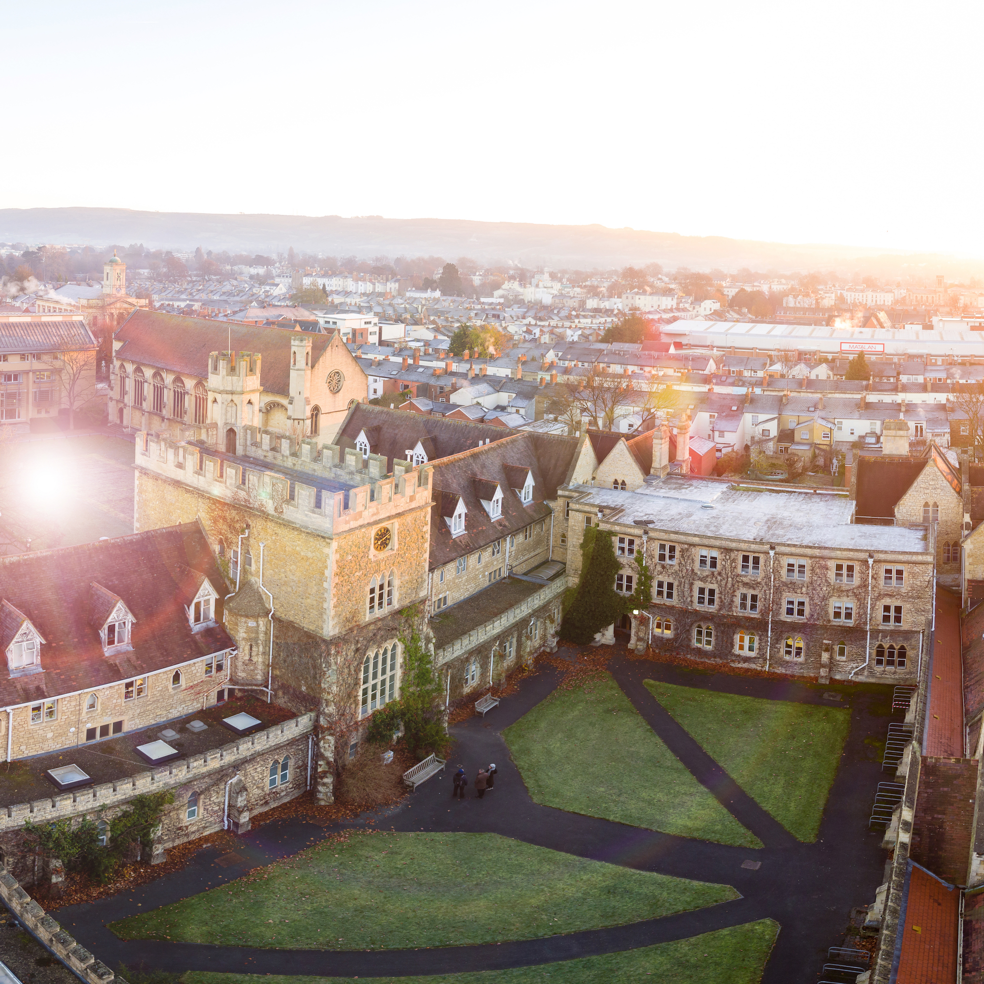 FCH campus from above