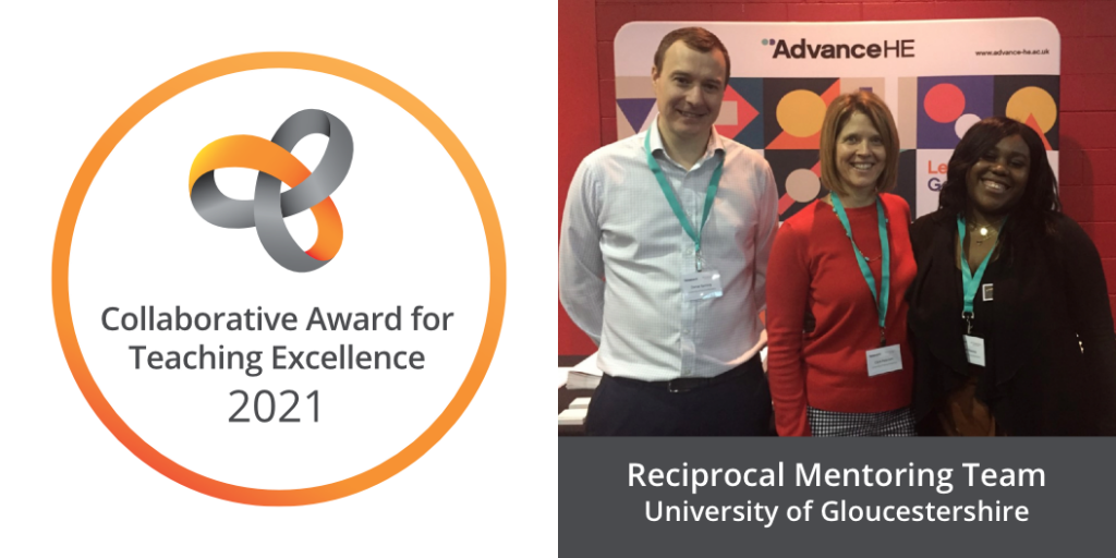 The Reciprocal Mentoring Team, Collaborative Award for Teaching Excellence 2021