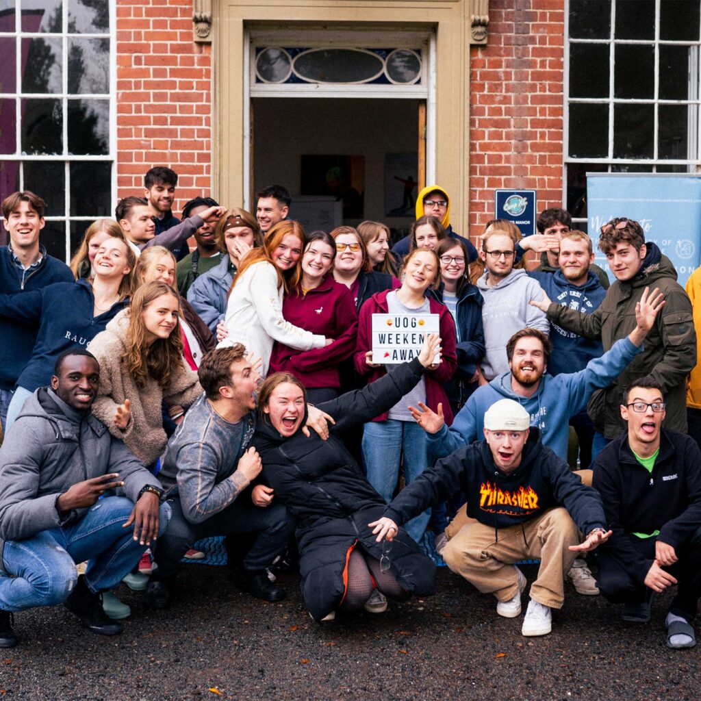 Students weekend away