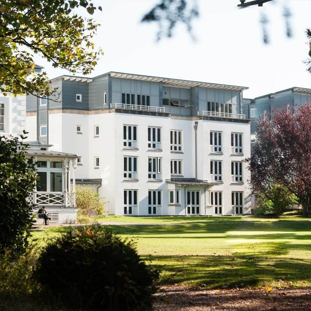 Park Campus in the sunshine