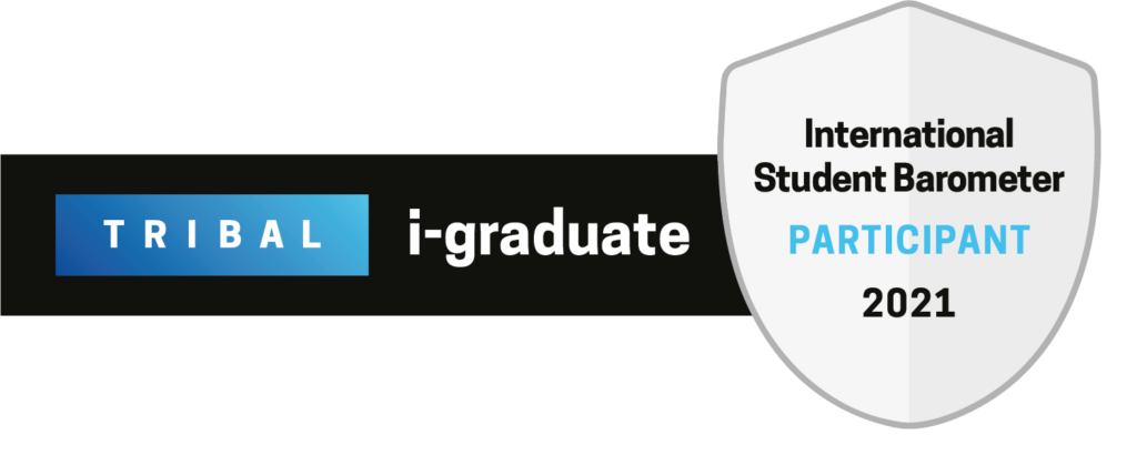 International Student Barometer Participant 2021 logo.